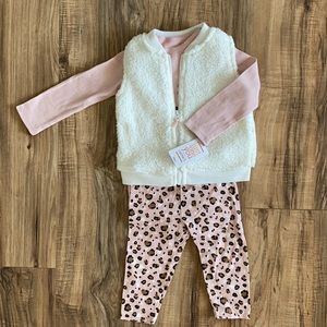 NWT Carter’s Just One You Pink 3 Piece Set